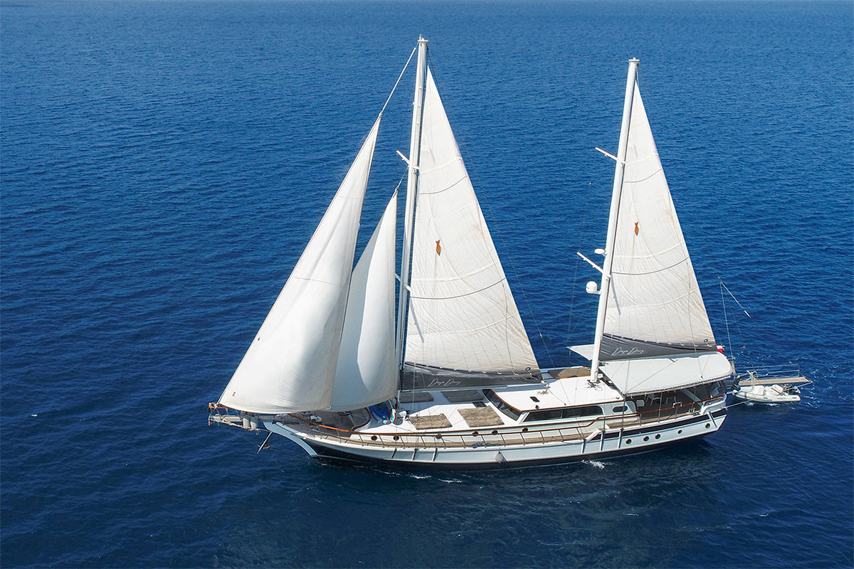 Caicco Derya Deniz in navigazione